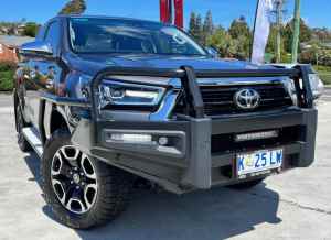 2022 Toyota Hilux GUN126R SR5 Extra Cab Graphite 6 Speed Sports Automatic Utility North Hobart Hobart City Preview