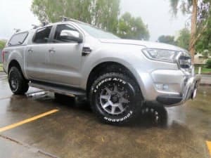 2017 Ford Ranger PX MkII XLT Double Cab Silver 6 Speed Sports Automatic Utility
