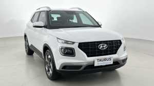 2022 Hyundai Venue Qx.v4 MY22 Active White 6 Speed Automatic Wagon