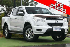 2014 Holden Colorado RG MY15 LS Crew Cab 4x2 White 6 Speed Sports Automatic Utility