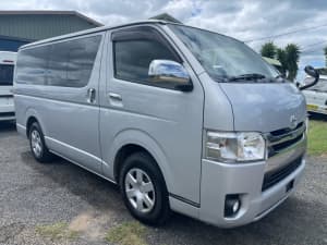 2017 Toyota Hiace SUPER GL.  5 seater van, petrol auto, 6-speed auto!  Low kms, beautiful condition! Casino Richmond Valley Preview