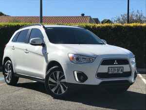 2015 Mitsubishi ASX XB MY15 LS 2WD White 6 Speed Constant Variable Wagon