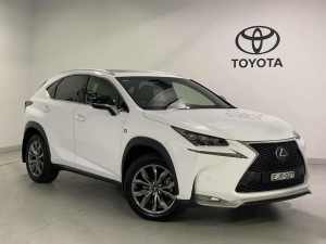 2017 Lexus NX200T AGZ15R F Sport (AWD) White 6 Speed Automatic Wagon Chatswood Willoughby Area Preview