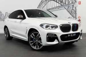 2019 BMW X4 G02 M40i Coupe Steptronic Alpine White 8 Speed Sports Automatic Wagon