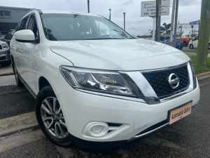 2016 Nissan Pathfinder R52 ST Wagon 7st 5dr X-tronic 1sp 2WD 3.5i White Constant Variable Wagon