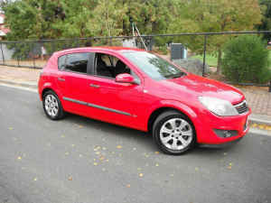 2008 Holden Astra AH MY09 CD Red 4 Speed Automatic Hatchback Glenelg Holdfast Bay Preview