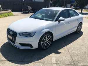 2015 Audi A3 8V MY16 Attraction S Tronic White 7 Speed Sports Automatic Dual Clutch Sedan