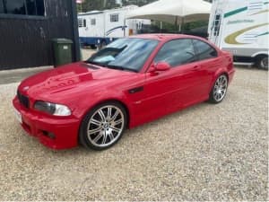 2001 BMW M3 E46 Red 6 Speed Sequential Manual Coupe Arundel Gold Coast City Preview
