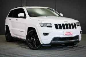 2015 Jeep Grand Cherokee WK MY15 Overland White 8 Speed Sports Automatic Wagon