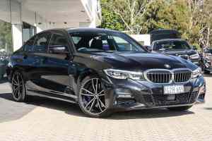2019 BMW 3 Series G20 330i M Sport Black 8 Speed Sports Automatic Sedan