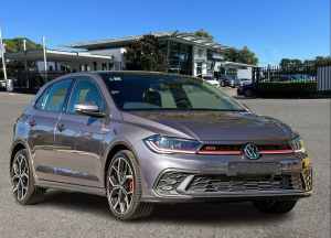 2024 Volkswagen Polo AE MY24 GTI DSG Grey 6 Speed Sports Automatic Dual Clutch Hatchback Mascot Rockdale Area Preview