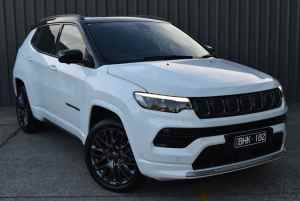 2021 Jeep Compass M6 MY22 S-Limited White 9 Speed Automatic Wagon