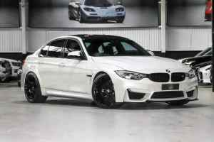 2016 BMW M3 F80 LCI Competition M-DCT White 7 Speed Sports Automatic Dual Clutch Sedan
