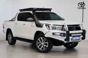 2019 Toyota Hilux GUN126R SR5 Double Cab Crystal Pearl 6 Speed Sports Automatic Utility