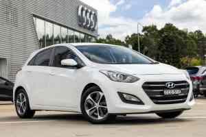 2015 Hyundai i30 GD4 Series II MY16 Active X White 6 Speed Sports Automatic Hatchback