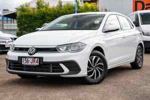 2023 Volkswagen Polo AE MY23 85TSI DSG Life White 7 Speed Sports Automatic Dual Clutch Hatchback Greenslopes Brisbane South West Preview