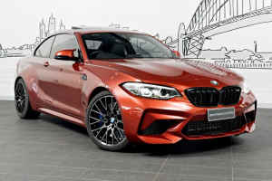 2018 BMW M2 F87 LCI Competition M-DCT Sunset Orange 7 Speed Sports Automatic Dual Clutch Coupe