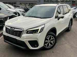 2021 Subaru Forester S5 MY21 2.5i-L CVT AWD White 7 Speed Constant Variable Wagon