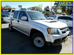 2011 Holden Colorado RC MY11 LX (4x2) Silver 5 Speed Manual Crew Cab Pickup