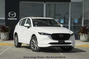2024 Mazda CX-5 KF4WLA G25 SKYACTIV-Drive i-ACTIV AWD Akera White 6 Speed Sports Automatic Wagon