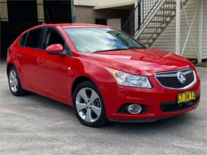 2014 Holden Cruze JH Series II MY14 Equipe Red 6 Speed Sports Automatic Hatchback