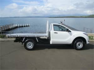 2017 Mazda BT-50 MY17 Update XT Hi-Rider (4x2) White 6 Speed Manual Cab Chassis Dapto Wollongong Area Preview