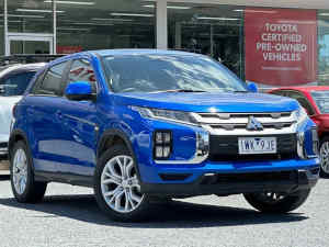 2020 Mitsubishi ASX XD MY21 ES 2WD Blue 1 Speed Constant Variable Wagon
