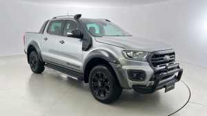 2019 Ford Ranger PX MkIII 2019.75MY Wildtrak Silver 10 Speed Sports Automatic Double Cab Pick Up