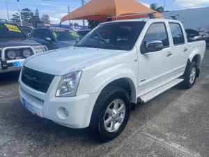 2007 Holden Rodeo RA MY07 LT Crew Cab White 4 Speed Automatic Utility Morayfield Caboolture Area Preview