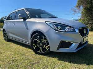 2022 MG MG3 Auto SZP1 MY22 Excite (with Navigation) Skye Silver 4 Speed Automatic Hatchback