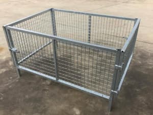 HOT DIPPED GALVANISED 6x4 CAGE 800MM HIGH