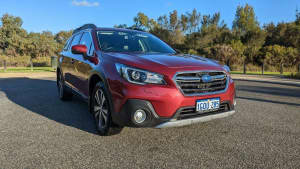 2018 Subaru Outback B6A MY18 2.0D CVT AWD Red 7 Speed Constant Variable Wagon