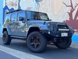 2014 Jeep Wrangler JK MY2015 Unlimited Rubicon Grey 5 Speed Automatic Softtop