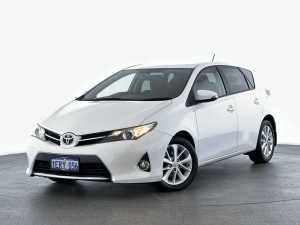 2014 Toyota Corolla ZRE182R Ascent Sport S-CVT White 7 Speed Constant Variable Hatchback