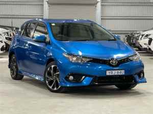 2017 Toyota Corolla ZRE182R SX S-CVT Blue 7 Speed Constant Variable Hatchback