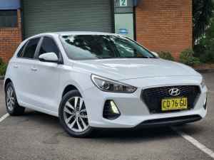 2018 Hyundai i30 PD2 MY19 Active White 6 Speed Sports Automatic Hatchback