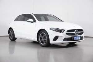 2020 Mercedes-Benz A180 W177 MY20.5 White 7 Speed Auto Dual Clutch Hatchback