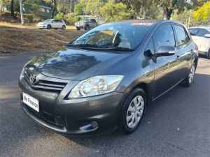 2010 Toyota Corolla ZRE152R MY10 Ascent Grey 4 Speed Automatic Hatchback