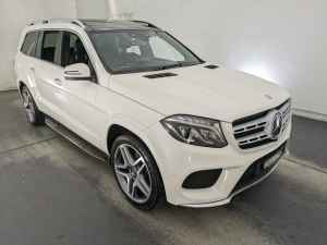 2017 Mercedes-Benz GLS-Class X166 808MY GLS350 d 9G-Tronic 4MATIC White 9 Speed Sports Automatic