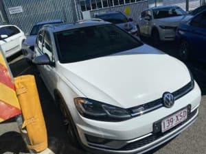 2017 Volkswagen Golf 7.5 MY18 Alltrack DSG 4MOTION 132TSI Premium White 6 Speed