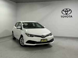 2017 Toyota Corolla ZRE182R MY17 Ascent Glacier White 7 Speed CVT Auto Sequential Hatchback