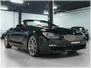2011 BMW 650i F12 Black 8 Speed Automatic Convertible