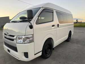 2017 TOYOTA Hiace LWB high-roof, make ideal camper! 6-speed auto! Casino Richmond Valley Preview