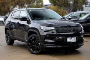 2022 Jeep Compass M6 MY22 Night Eagle FWD Black 6 Speed Automatic Wagon Caroline Springs Melton Area Preview