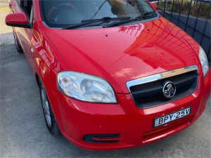 2010 Holden Barina TK MY10 Red 5 Speed Manual Hatchback