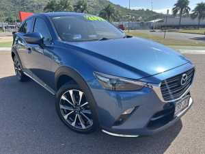 2019 Mazda CX-3 DK2W7A sTouring SKYACTIV-Drive FWD Blue 6 Speed Sports Automatic Wagon
