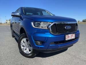 2022 Ford Ranger PX MkIII 2021.75MY XLT Blue Lightning 6 Speed Sports Automatic Double Cab Pick Up
