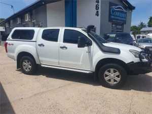 2013 Isuzu D-MAX TF MY12 LS-U HI-Ride (4x4) White 5 Speed Manual Crew Cab Utility Earlville Cairns City Preview