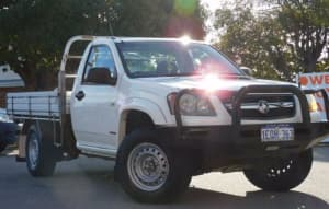 2008 Holden COLORADO DX ** CAB CHASSIS SINGLE CAB ** MANUAL ** AWD ** 3.0L TURBO DIESEL ** LOW KMS *