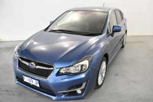2016 Subaru Impreza G4 MY16 2.0i-S Lineartronic AWD Blue 6 Speed Constant Variable Hatchback